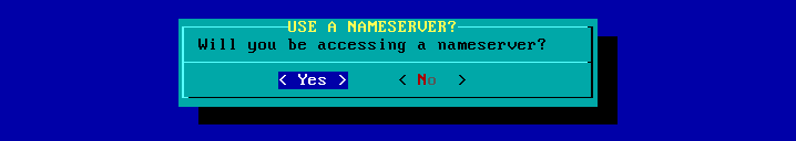 Figura 74: Questionamento de acesso a servidor de nomes
